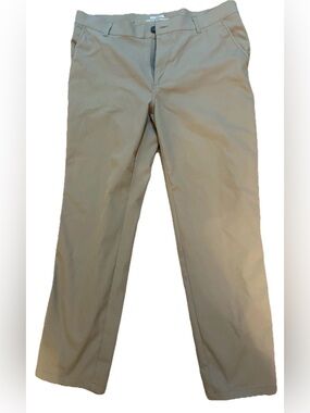 32 Degree Cool Mens Pants Size 36x30 Beige Stretch Performance Outdoor Mid Rise
